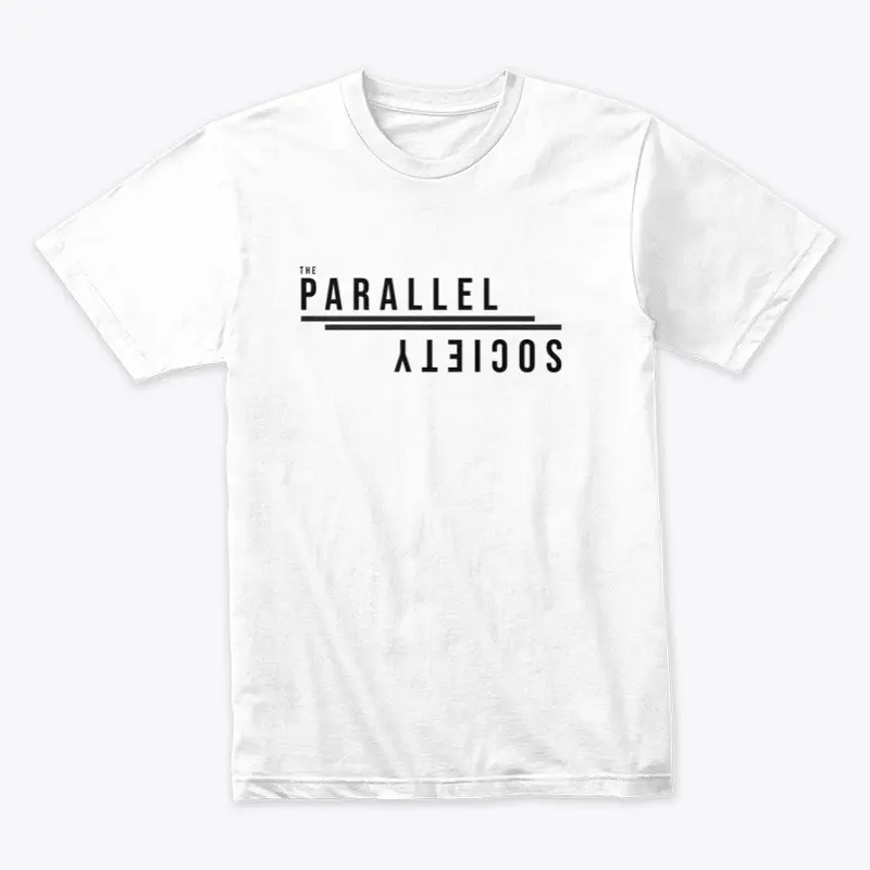 White PS Logo Tee